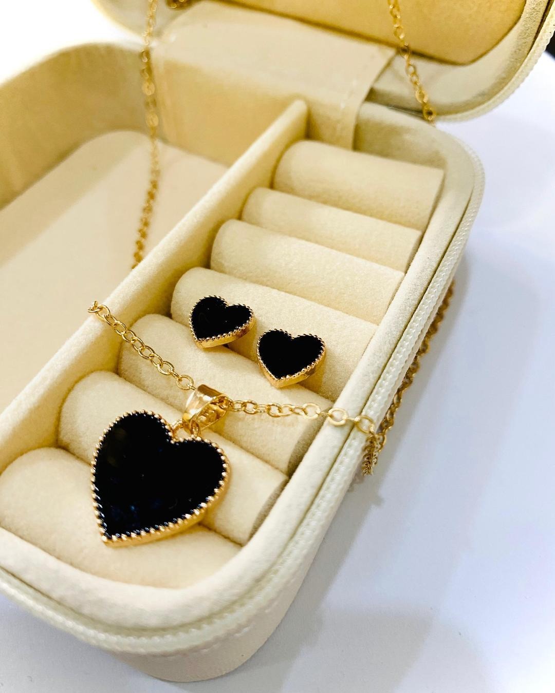 Gold Plated Pendant Set